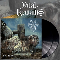 VITAL REMAINS - Icons Of Evil LP (BLACK)