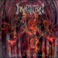 INCANTATION - Decimate Christendom LP (SPLATTER)