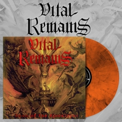 VITAL REMAINS - Dawn Of The Apocalypse LP (ORANGE/BLACK MARBLE)