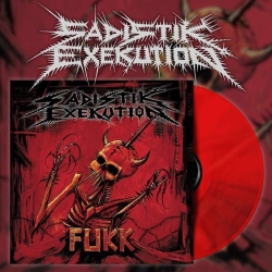 SADISTIK EXEKUTION - Fukk. LP (RED/BLACK MARBLE)