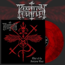 PERDITION TEMPLE - Edict Of The Antichrist Elect LP (RED/BLACK MARBLE)