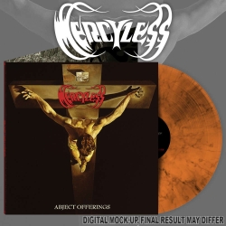 MERCYLESS - Abject Offerings LP (ORANGE/BLACK MARBLE)