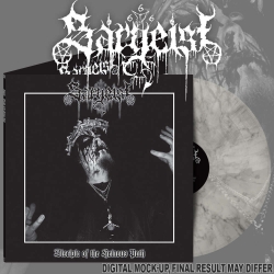 SARGEIST - Disciple Of The Heinous Path LP (CLEAR/BLACK MARBLE)