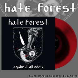 HATE FOREST - Against All Odds LP (BLACK/RED) (PRE-ORDER)