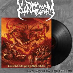 KINGDOM - Primeval Cult Of Strength In The Womb Of Suffer LP (BLACK)