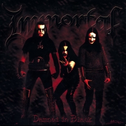 IMMORTAL - Damned in Black CD