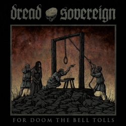 DREAD SOVEREIGN - For Doom the Bell Tolls LP (DARK RED)