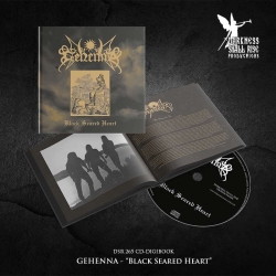 GEHENNA (NOR) – Black Seared Heart – Hardcover Digibook CD (PRE-ORDER 20.09.2025)