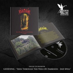 GEHENNA (NOR) – Seen Through The Veils Of Darkness (The Second Spell) – Hardcover Digibook CD (PRE-ORDER 20.09.2025)