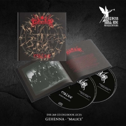 GEHENNA (NOR) – Malice (Our Third Spell) – Hardcover Digibook 2CD (PRE-ORDER 20.09.2025)