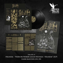 HELHEIM (NOR) – Niðr ok Norðr liggr Helvegr / Helheim 2LP (BLACK)  (PRE-ORDER 20.09.2025)