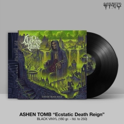 ASHEN TOMB - Ecstatic Death Reign LP (BLACK) (PRE-ORDER)