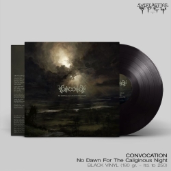 CONVOCATION - No Dawn For The Caliginous Night LP (BLACK) (PRE-ORDER)