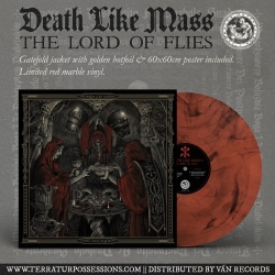 DEATH LIKE MASS - The Lord Of Flies LP (RED MARBLED)