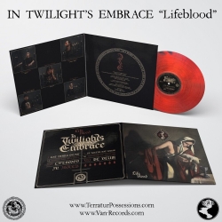IN TWILLIGHT'S EMBRACE - Lifeblood LP (RED MARBLED)