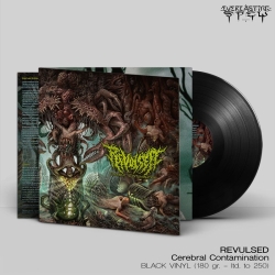REVULSED - Cerebral Contamination LP (BLACK) (PRE-ORDER)